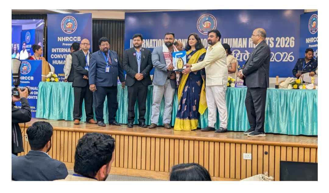 नई दिल्ली में अंतर्राष्ट्रीय मानवाधिकार ( NHRCCB) अधिवेशन–2026 संपन्न, झारखण्ड की रही सशक्त भूमिका