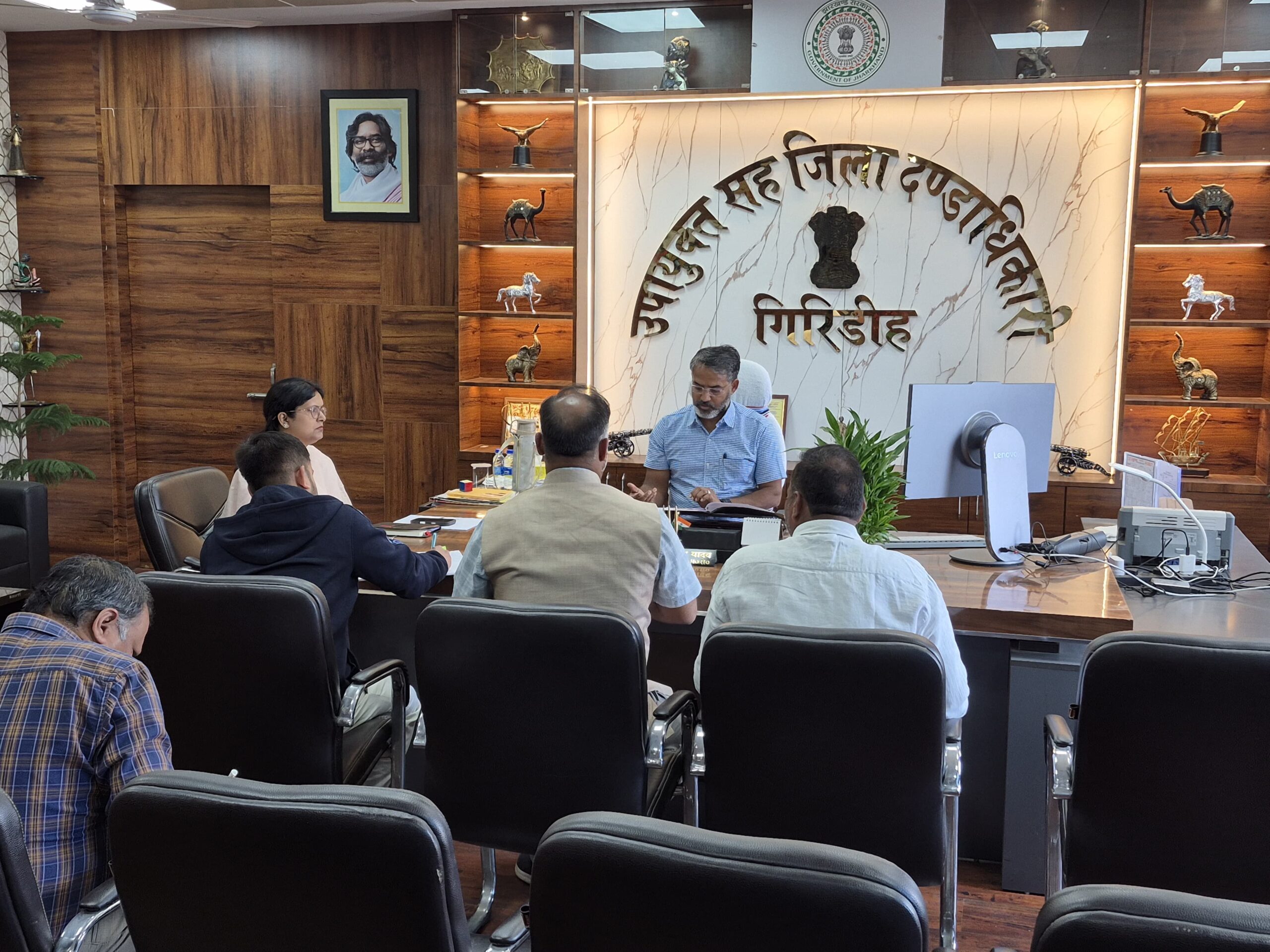 गिरिडीह में अब खाद आपूर्ति लाभुकों को अब समय पर मिलेगा राशन