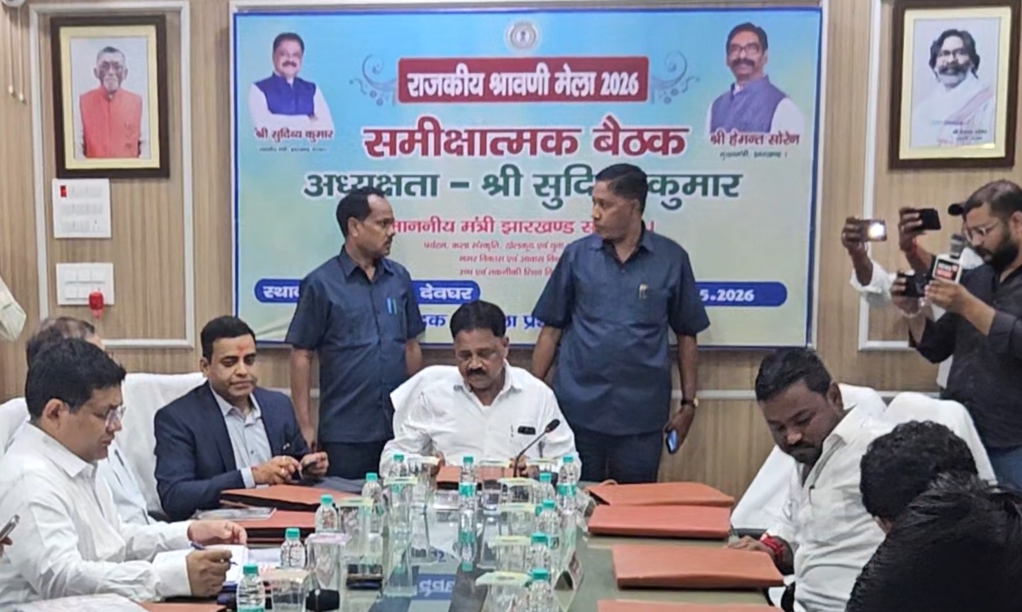 राजकीय श्रावणी मेला 2026 की तैयारियों को लेकर मंत्री सुदिव्य कुमार ने की समीक्षा बैठक